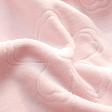 Load image into Gallery viewer, BORITAR Baby Blanket for Girls Ultra Soft Cozy Fleece Baby Blankets, Warm and Lightweight Toddler Blanket with Elegant Floral Printed for Bed Stroller Crib Travel, 30x40 Inch, Pink