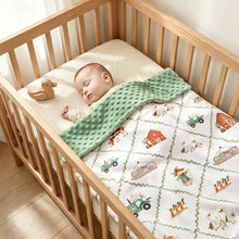 Load image into Gallery viewer, HOMRITAR Cow Baby Blanket for Boys Girls with Double Layer Dotted Backing