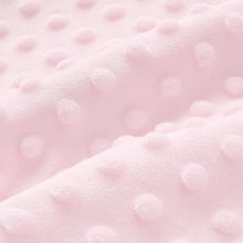 Load image into Gallery viewer, Super Soft Baby Blanket for Girls, Elephant Print Minky Receiving Blanket for Newborn Nursery, Double Layer Dotted Backing Cozy Bed Throw, Pink, 30x40 Inch