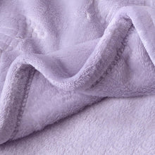 Load image into Gallery viewer, BORITAR Baby Blanket with Butterfly Design for Girls Ultra Soft Fleece Warm and Lightweight Blankets for Infant Toddler Newborn, 30x40 Inch, Purple