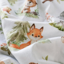 Load image into Gallery viewer, BORITAR Baby Blanket for Boys Girls Super Soft Double Layer Minky with Dotted Backing, Lovely Woodland Animal Design Blanket for Toddler Newborn 30 x 40 Inch(75x100cm)