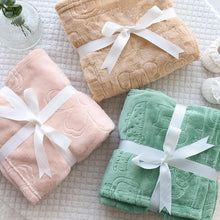 Load image into Gallery viewer, BORITAR Baby Blanket for Boys Girls Ultra Soft Fleece Warm and Lightweight Animal Blankets for Infant Toddler Newborn, 30x40 Inch, Sage Green