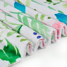 Load image into Gallery viewer, Receiving Blanket with Pink Floral Multicolor Printed Blanket 30 x 40 Inch(75x100cm)