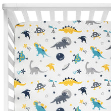 Load image into Gallery viewer, Jersey Knit Stretchy Fitted Crib Sheet for Baby Toddler Mattress Up to 8”Thickness