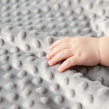 Load image into Gallery viewer, HOMRITAR Cowboy Baby Blanket for Boys Double Layer Dotted Backing
