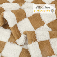 Load image into Gallery viewer, HOMRITAR Checkerboard Toddlers Blanket Super Soft Baby Blanket for Boys Girls 380GSM
