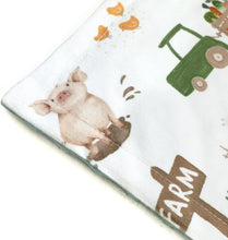 Load image into Gallery viewer, Baby Blanket for Boys Girls Soft Plush Minky Toddler Blanket with Double Layer Dotted Backing, Cute Farm Cow Multicolor Printed 30 x 40 Inch (75 x 100 cm)
