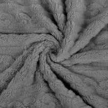 Load image into Gallery viewer, Soft Warm Cozy Flannel Fleece Warm Blanket, Infant or Newborn Receiving Blanket (30x40inch, Grey)
