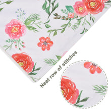 Load image into Gallery viewer, Receiving Blanket with Pink Floral Multicolor Printed Blanket 30 x 40 Inch(75x100cm)

