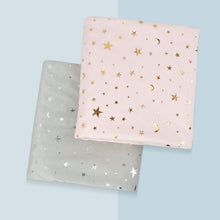 Load image into Gallery viewer, Unisex Ultra Soft Warm Luxurious Little Star Print Pink Receiving Blanket 30 x 47 Inch(75x120cm)
