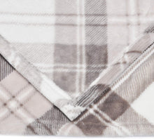 Load image into Gallery viewer, Lightweight Cozy Throw Blanket Warm Bed Blanket fit Sofa and Couch (50 x 60 inch, Mocha Grey)
