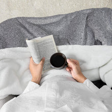 Load image into Gallery viewer, Baby Blanket with Plush Sherpa Fleece for Boys and Girls (30 x 40inch,Grey)
